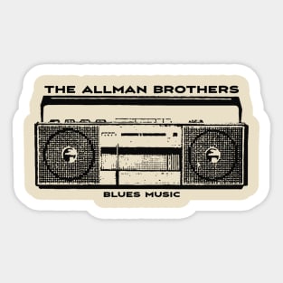 The Allman Brothers Sticker